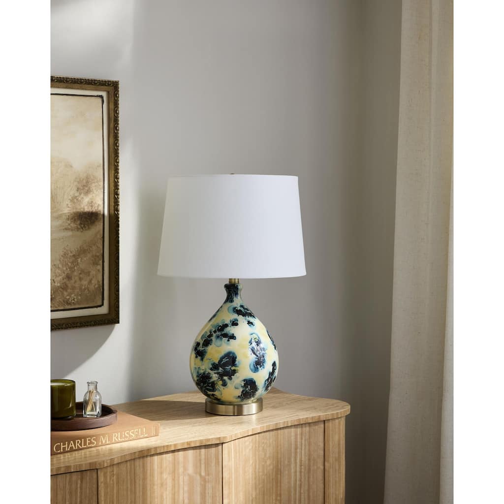 Livabliss Snicarte Traditional Accent Table Lamp - 24"H x 15"W x 15"D