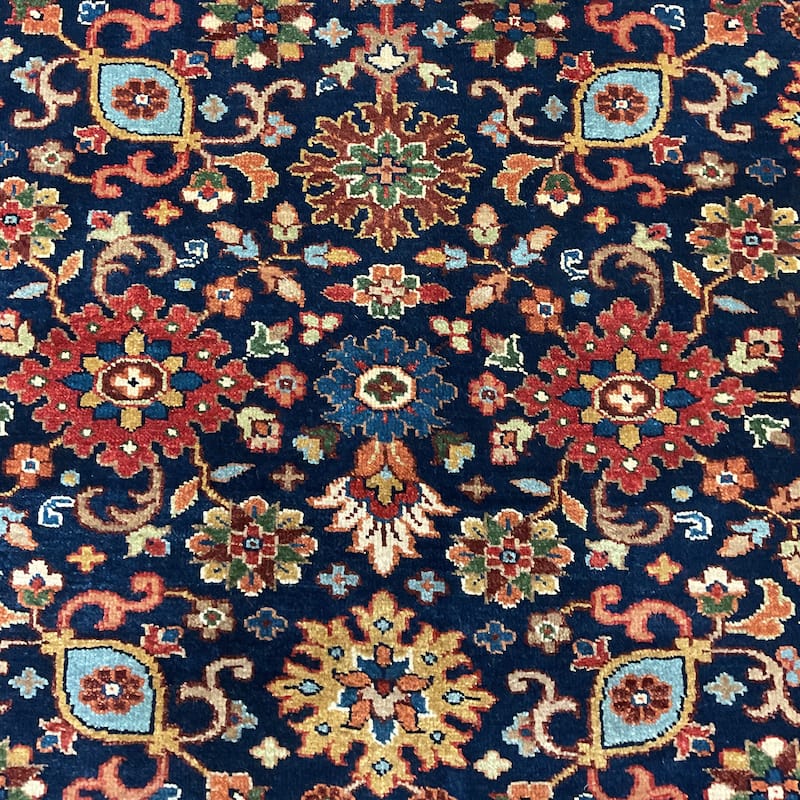 HERAT ORIENTAL Hand-knotted 4' x 12' Indo Mahal Wool Runner - 4' x 12'