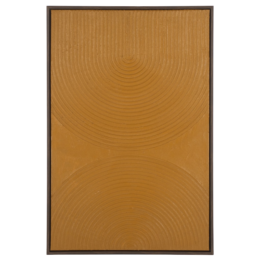 SAFAVIEH Home Under The Bridge 24W x 36L-inch Copper Framed Wall Art