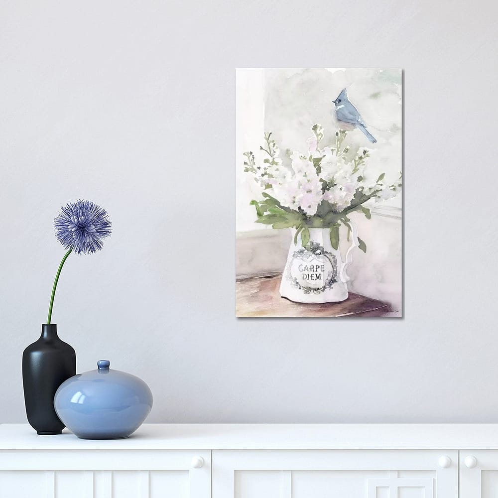 iCanvas "Parisian Pot III" by Stellar Design Studio Canvas Print