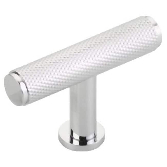 Schaub and Company Pub House 2" "T" Bar Diamond Knurled Solid Brass