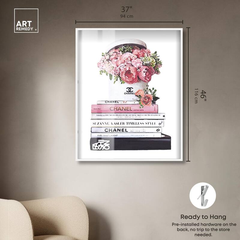 Doll Memories - Roses upon Books Shadowbox by Art Remedy