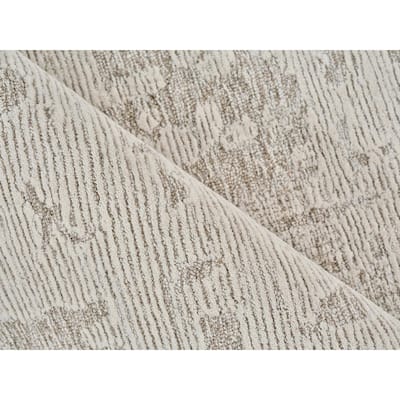 Exquisite Rugs Aspen Handmade Hand-tufted New Zealand Wool on Canvas Natural Beige/Ivory Area Rug