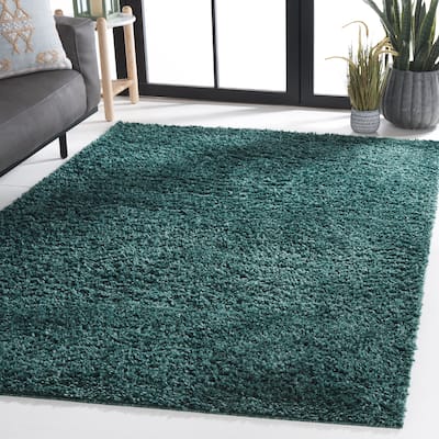 SAFAVIEH August Shag Solid 1.2-inch Thick Area Rug