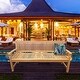 preview thumbnail 2 of 4, Seven Seas Teak El Mar Teak Wood Outdoor Patio Bench, 6 Foot