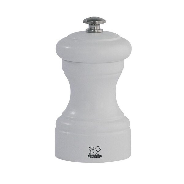 Peugeot 22440 Bistro 4 Inch Salt Mill White Matte White Matte