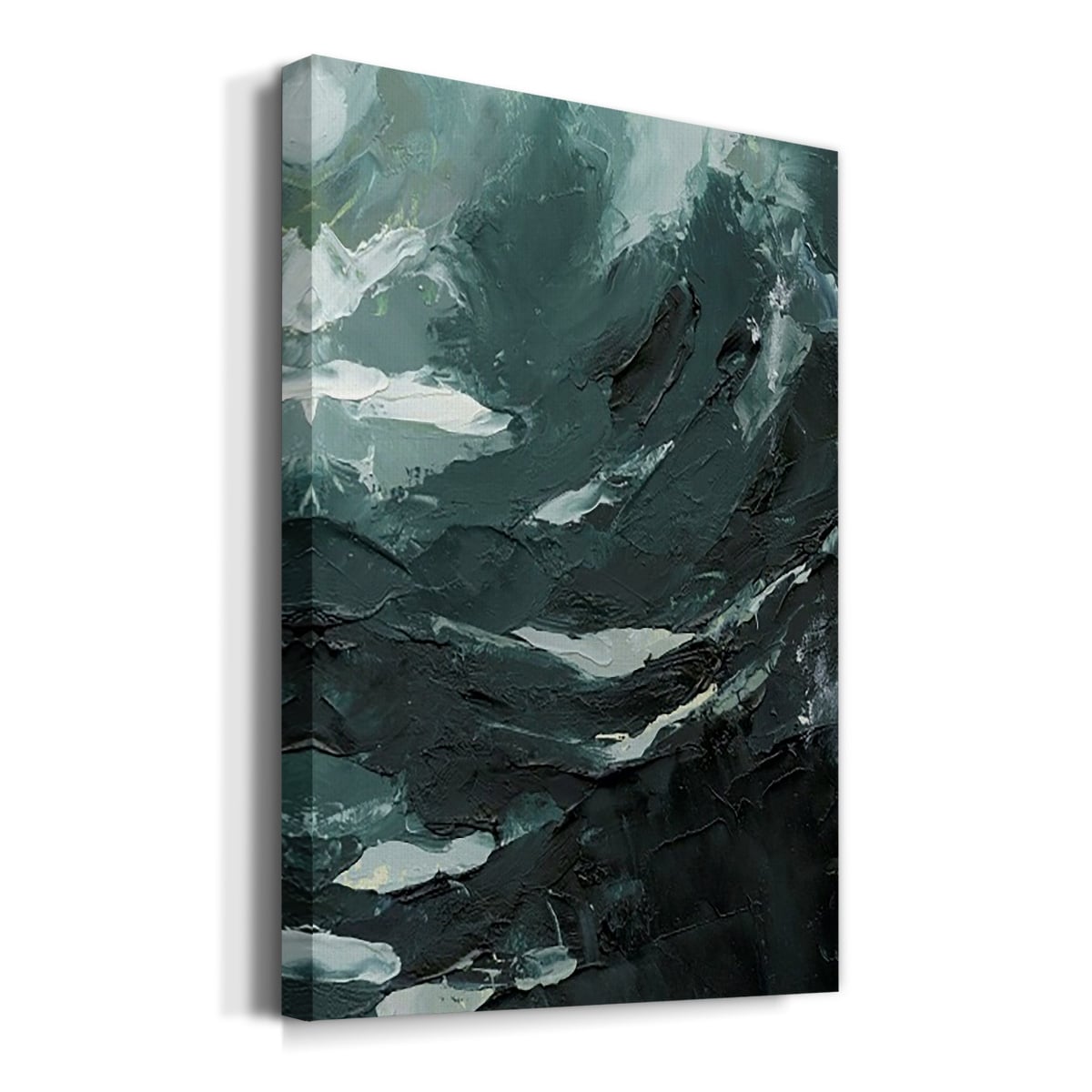 超歓迎された Gallery Premium II Sea the in Lost Wrapped to Ready - Canvas 絵画