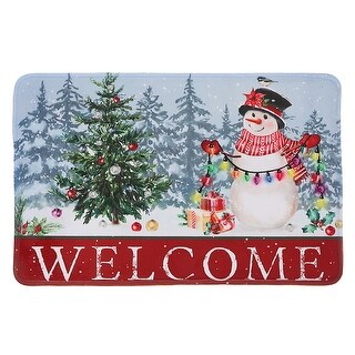 Snowman Joy Quilted Round Mat GFTONL7228