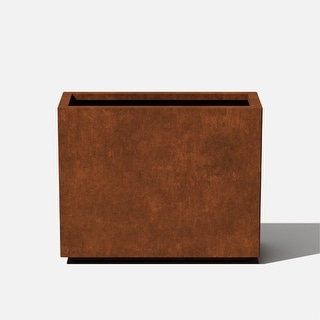 Set of 2 Modern Square Double-Deck Plant Stands by Studio