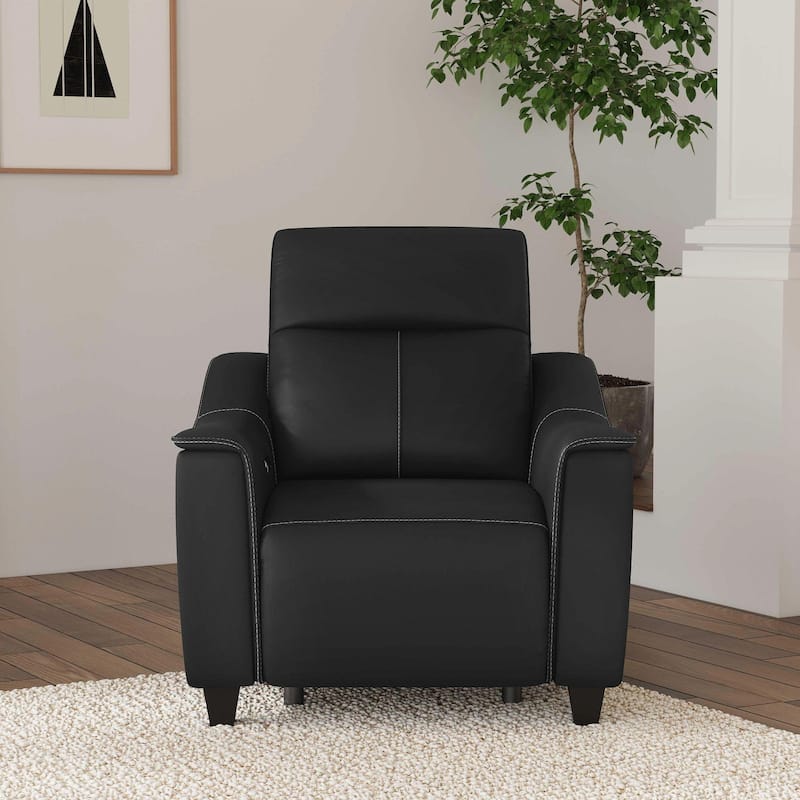 Sonesta Leather Power Recliner with Power Headrest by Flexsteel