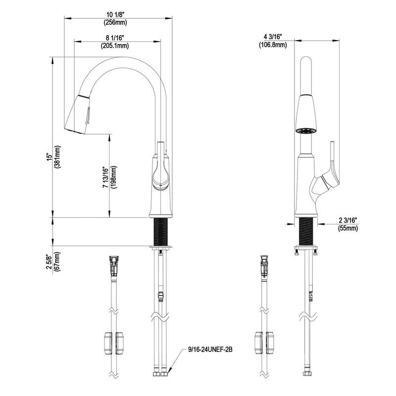 Elkay LK1410 Everyday 1.8 GPM Single Hole Kitchen Faucet