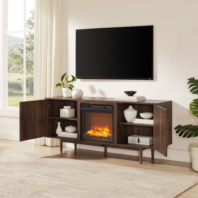 Crosley Liam Fireplace Tv Stand For 65" Tv