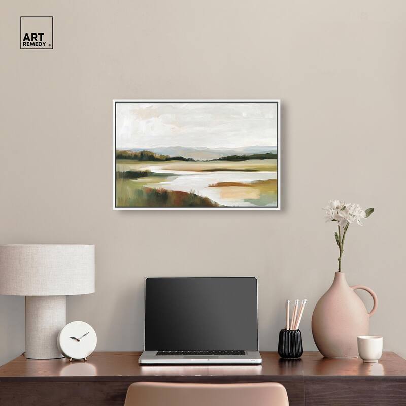 Verdant Valley Canvas by Art Remedy
