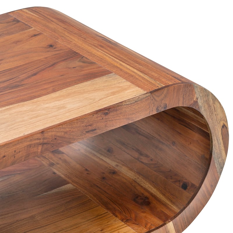 Infinity Mango Wood Cocktail Table - 51x23x18"
