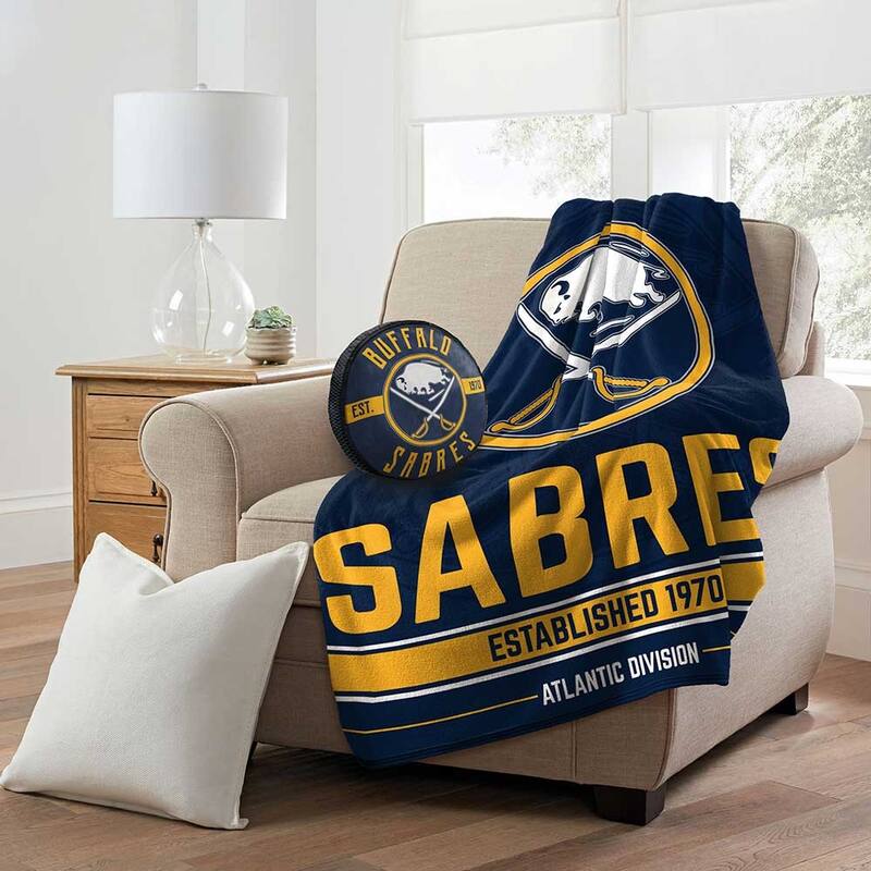 NHL Buffalo Sabres 15 Inch Cloud Pillow