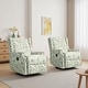 preview thumbnail 10 of 139, 29'' W Pattern Swivel Manual Push Back Recliner Chair Set of 2