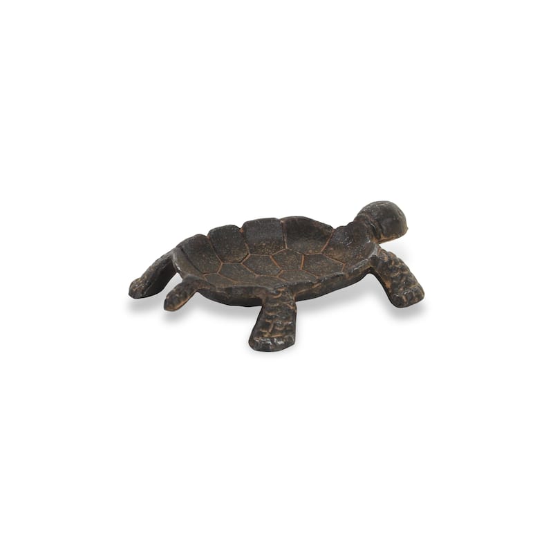 Black Cast Iron Turtle
