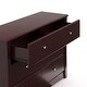 preview thumbnail 13 of 60, Storkcraft Crescent 6 Drawer Chest - Durable, Stylish, and Elegant Storage Solution with 6 Spacious Drawers