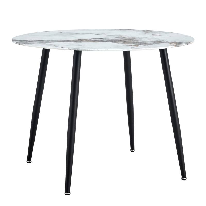 Modern Minimalist Circular Dining Table