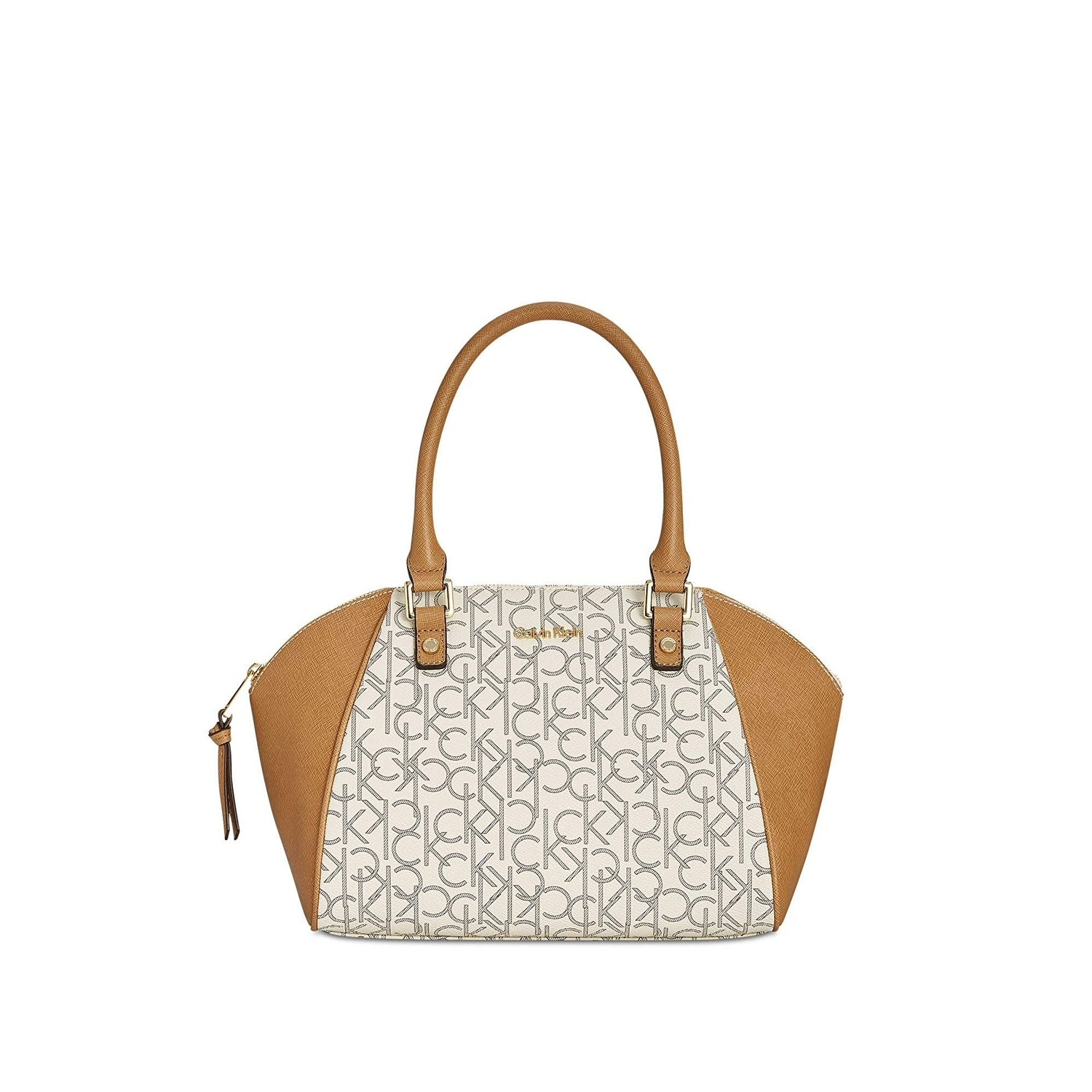 calvin klein hudson signature satchel
