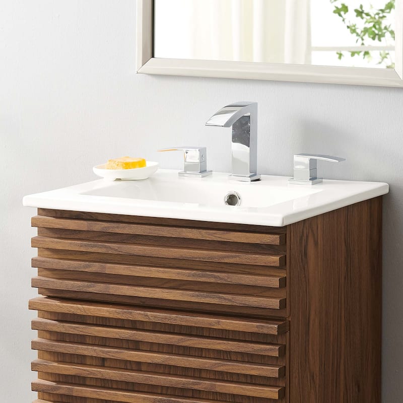 Cayman 18" Bathroom Sink - White