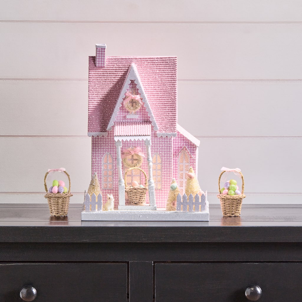 12.5" LED Spring Tudor House