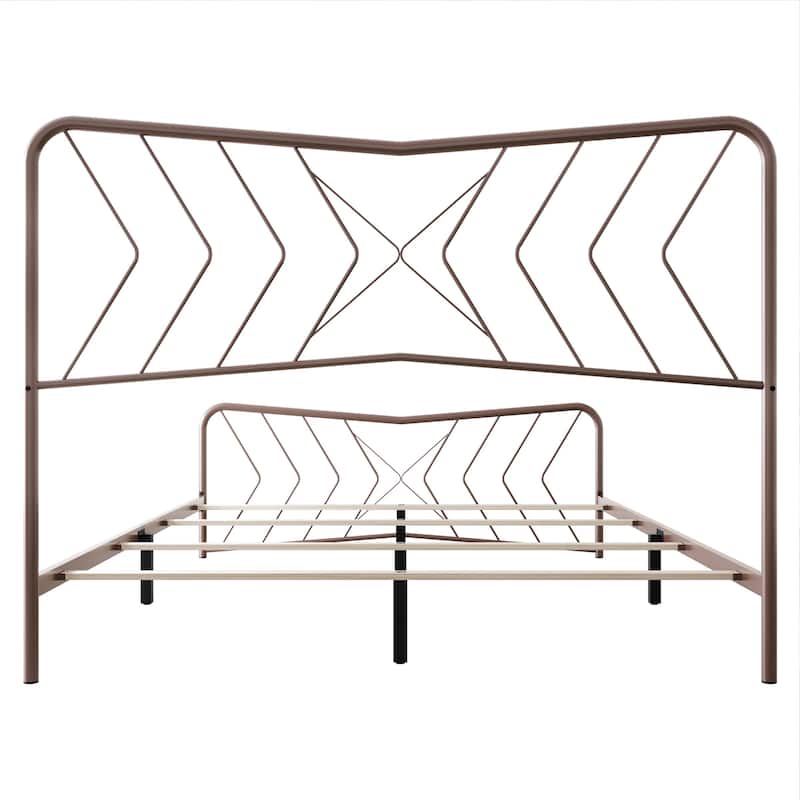 Clayfell Fargo Metal Bed