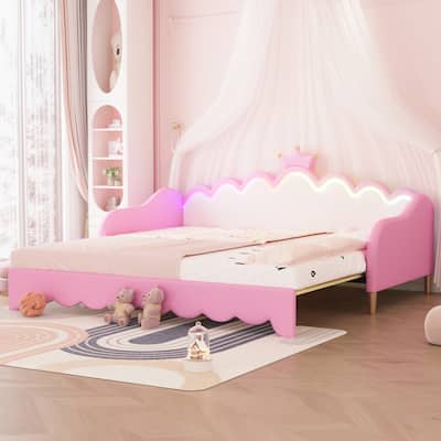 Twin Extending Daybed with LED Lights