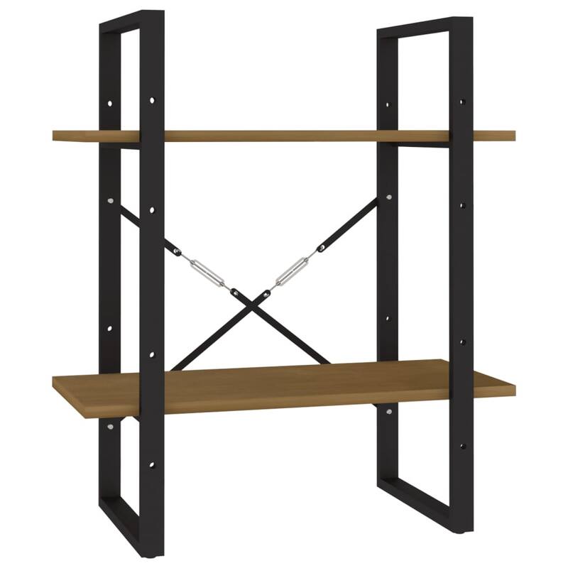 vidaXL Bookshelf Book Cabinet Shelving Unit for Living Room Engineered Wood