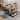 3-Piece Small Bar Table and Chairs with 3 Storage Shelves, Modern Dining Table with 2 Upholstered Bar Stools