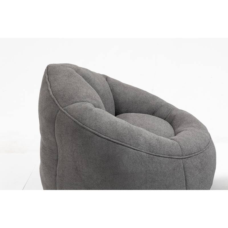 High Pressure Bean Bag Chair With Footrest