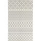preview thumbnail 2 of 3, L'Baiet Hannah White Boho Rug
