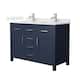 Option Dark Blue / Giotto Quartz Top / Brushed Nickel
