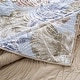 preview thumbnail 13 of 14, Greenland Home Fashions Tropics Finely Stitched Palm Leaf Reversible Quilt Set