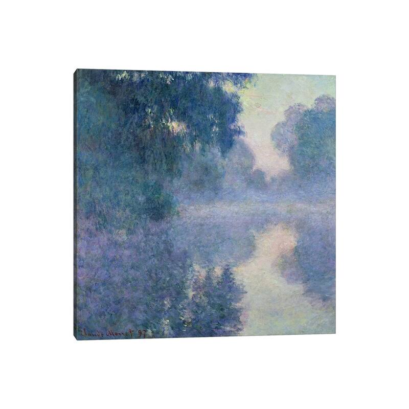 iCanvas "Branch of the Seine near Giverny, 1897 " by Claude Monet Canvas Print