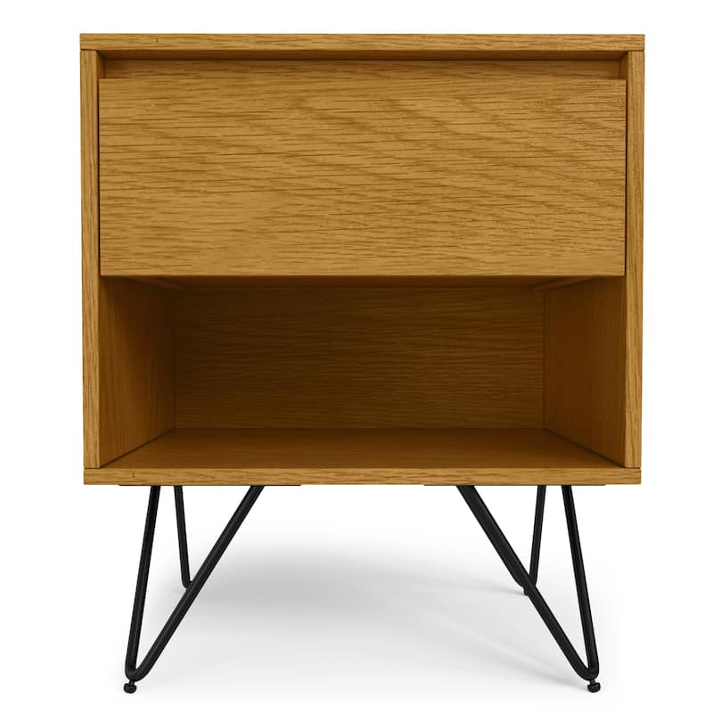 WYNDENHALL Moreno SOLID WOOD 20 inch Wide Modern Nightstand