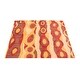 preview thumbnail 3 of 7, ECARPETGALLERY Hand-knotted Ziegler Red Wool Rug - 6'5 x 7'3