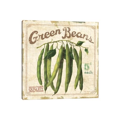 iCanvas "Green Beans (On Special II)" by Lisa Audit Canvas Print