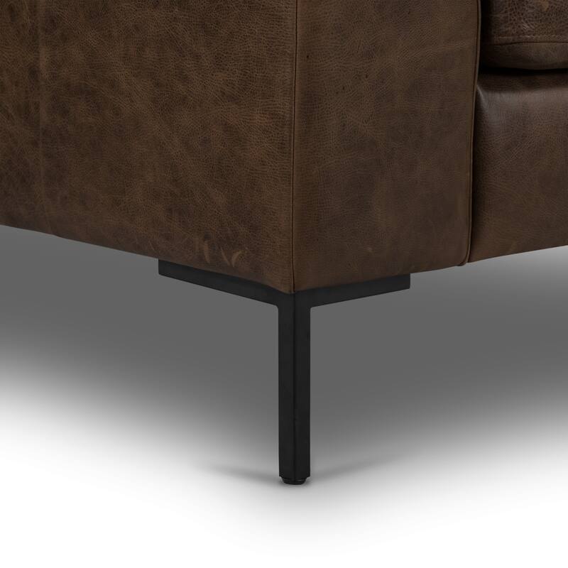 Poly & Bark Calle 90" Sofa - Full Grain Genuine Italian Leather