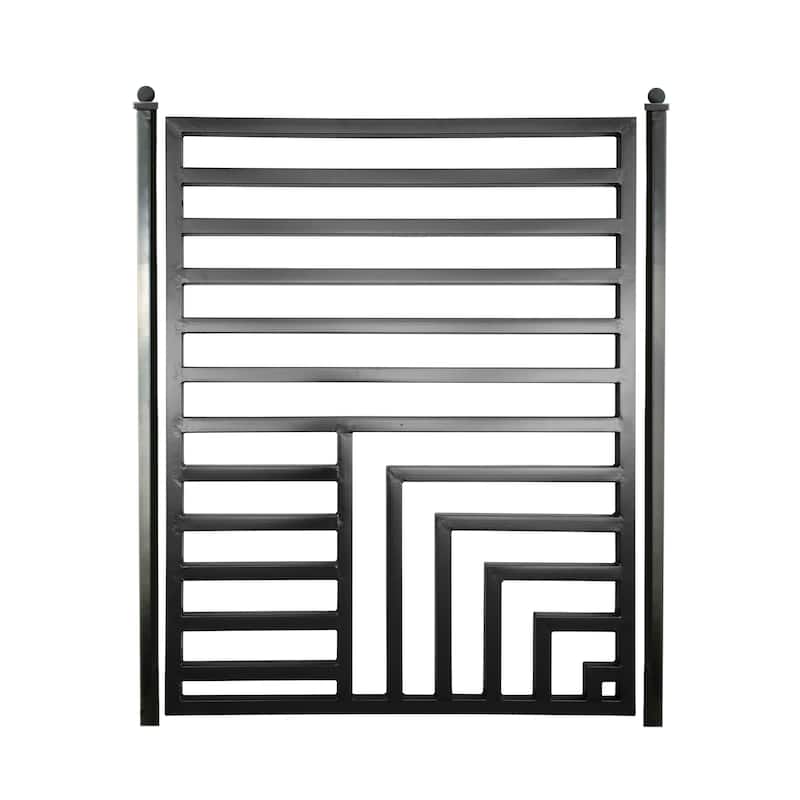 ALEKO Modern Florence Style Garden Steel Pedestrian Gate
