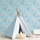 preview thumbnail 8 of 8, Galerie Wallcoverings Tiny Tots 2 Mermaids Non-woven Glittery Wallpaper Roll