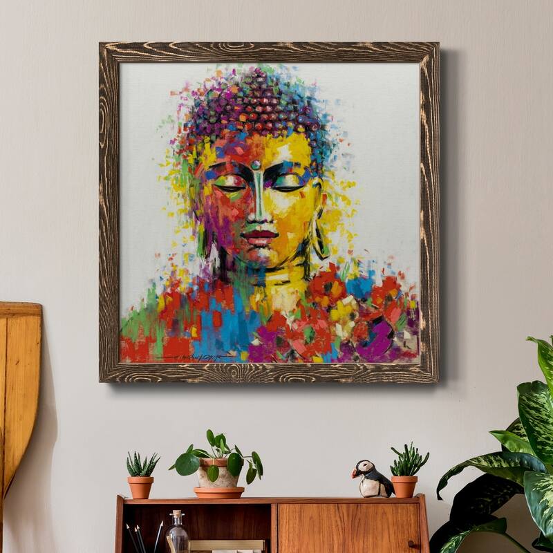 Buddha-Premium Framed Canvas - Ready to Hang