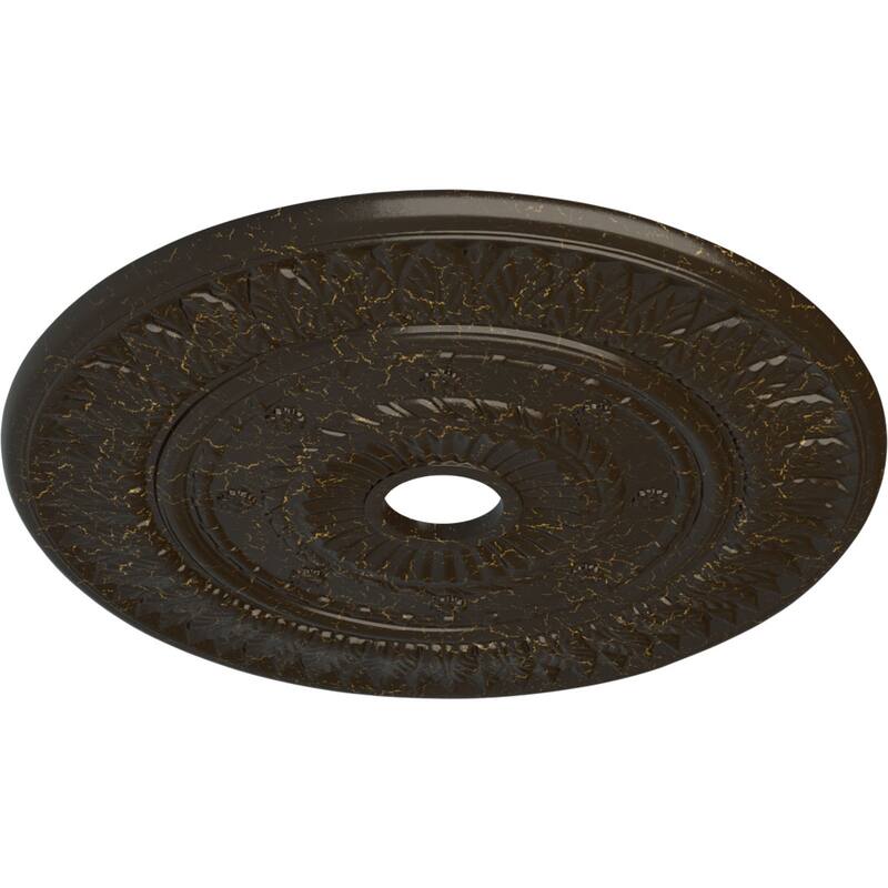 26 3/4"OD x 3 5/8"ID x 1 1/8"P Leaf Ceiling Medallion