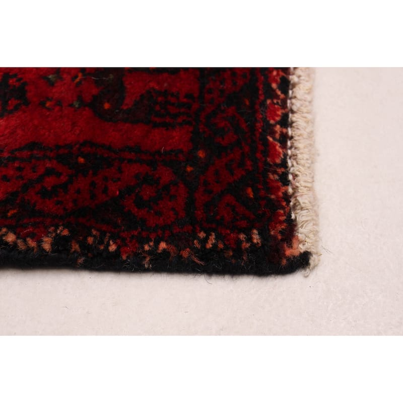 ECARPETGALLERY Hand-knotted Royal Baluch Burnt Orange Wool Rug - 3'0 x 5'9
