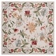 preview thumbnail 50 of 63, SAFAVIEH Handmade Chelsea Rubi French Country Floral Wool Rug