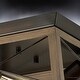 preview thumbnail 5 of 5, Luxury Industrial Chic Ceiling Fixture, 6"H x 12"W, with Modern Farmhouse Style, Olde Bronze Finish by Urban Ambiance