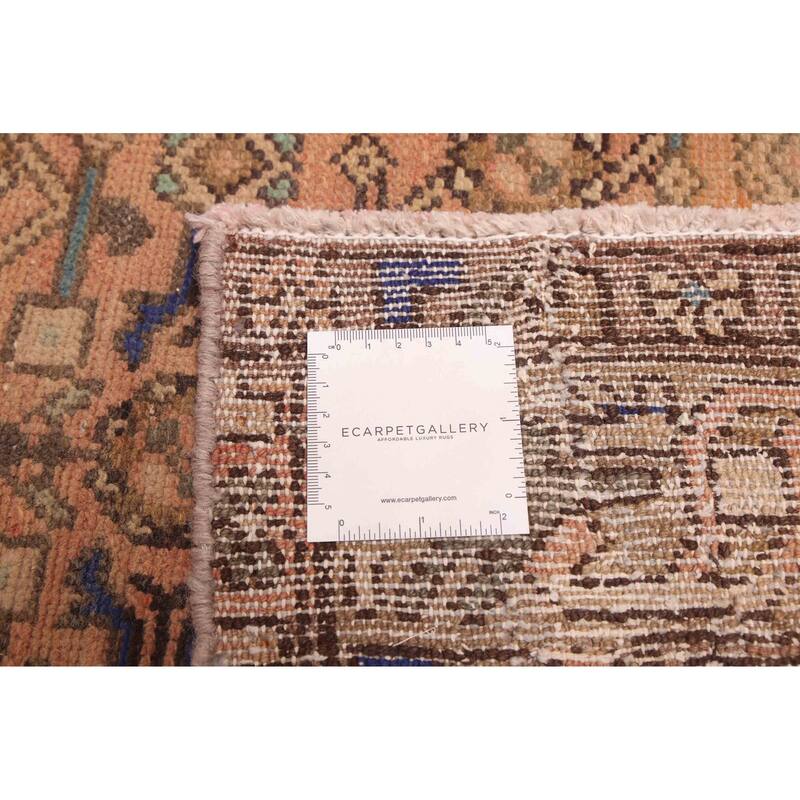 ECARPETGALLERY Hand-knotted Antalya Vintage Copper Wool Rug - 4'9 x 9'7