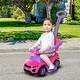 preview thumbnail 10 of 9, 3-in-1 Push Car for Toddlers, Ride-On Stroller Walking Car with Music, Lights, Horn for Boys and Girls 1-3 Years - Pink
