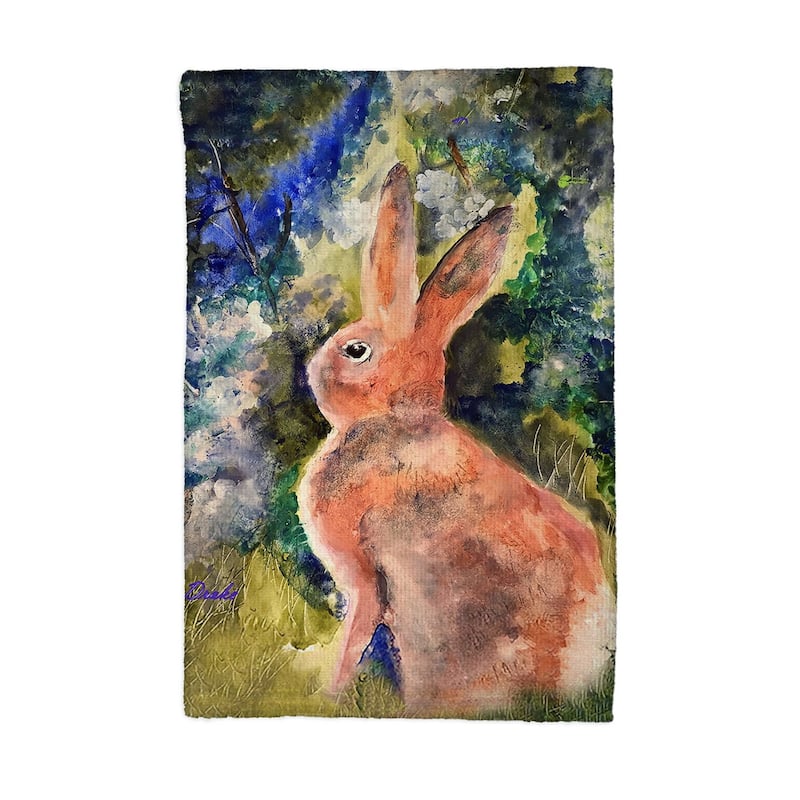 Cottontail Rabbit Kitchen Towel - 16x25
