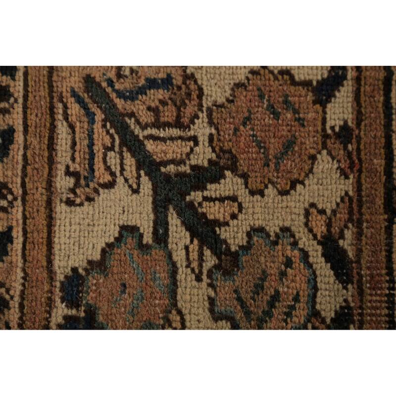 Garden Design Bakhtiari Persian Area Rug Hand-Knotted Wool Carpet - 5'3"x 10'5"